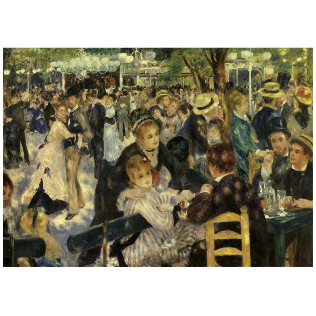 Puzzle - EDUCA - Danse Au Moulin De La Galette - 3000 pièces - 120 x 85 cm - À partir de 15 ans