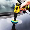 OCR 10Pcs 4 Inch Car Polishing Pad Kit, Sponge And Wool Polishing Pad Set With M10 Drill Adapter, Car Buffer Polisher Drill Buffing Kit For
