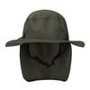 Sun Hat Men's Outdoor Riding Windproof Sun Protection Removable Sun Hat Bucket Hat Women's Anti-splashing Big Edge Hat