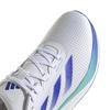 Adidas Duramo SL Running Shoes, Unisex Adult, LZQ32, Footwear White/Lucid Blue/Flash Aqua (IF9481), Size 27.5cm