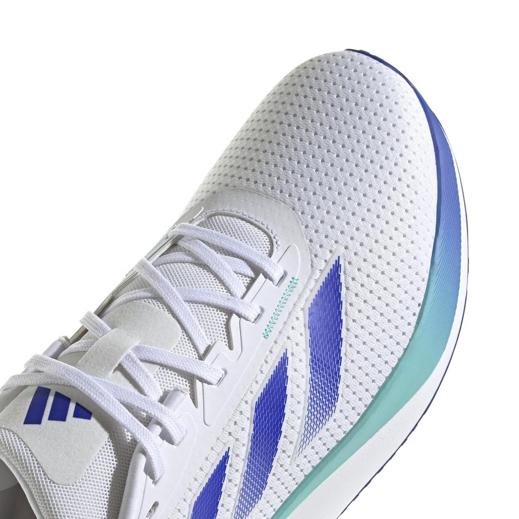 Adidas Duramo SL Running Shoes, Unisex Adult, LZQ32, Footwear White/Lucid Blue/Flash Aqua (IF9481), Size 27.5cm