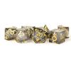 MDG Liquid Core Polyhedral Dice Set 16mm (Vanishing Oil)