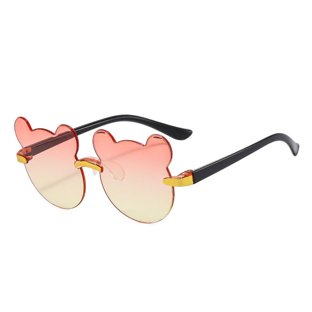 UV385 Детские солнцезащитные очки без оправы, уличные очки, милые детские солнцезащитные очки для мальчиков и девочек