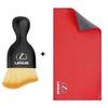 2026 Hot Interior Stickers Suede Leather Car Washing Cleaning Tool Air Conditioner Air Outlet Cleaning Soft Brus For Lexus CT200