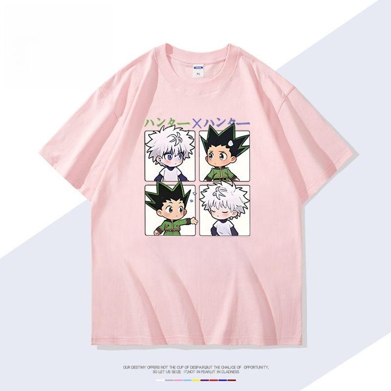Аниме Hunter X Hunter Футболка с принтом Killua Унисекс и Женская Футболка Унисекс Топ Спортивная Футболка Унисекс Летняя Футболка 2026