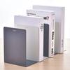 2PCS Convenient L-shaped Bookends Thickened Capaciousness Book Bezel Desk Organizer Home School