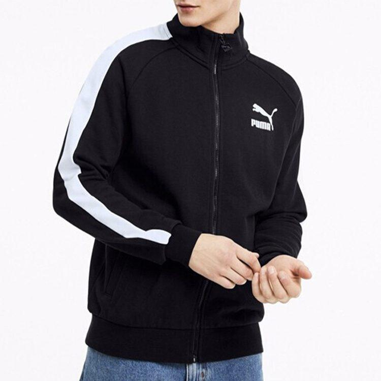 Puma Куртки мужские цельные смешанная техника черный воротник-стойка умеренные прочие 599331-01