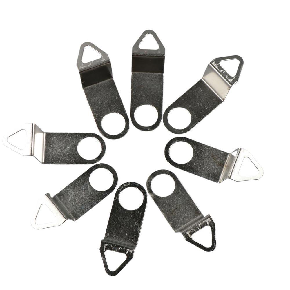 10pcs Metal Clock Movement Hook Universal Sturdy Wall Clock Hook Interior Parts Durable Clock Hanging Accessories