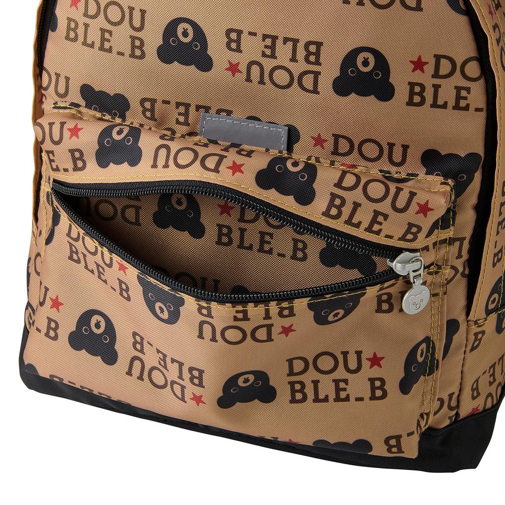 MIKI HOUSE Double B Backpack Rucksack 8L Boys Girls Baby Kids Children Bag Bag Beige [MIKI HOUSE] 60-8226-497