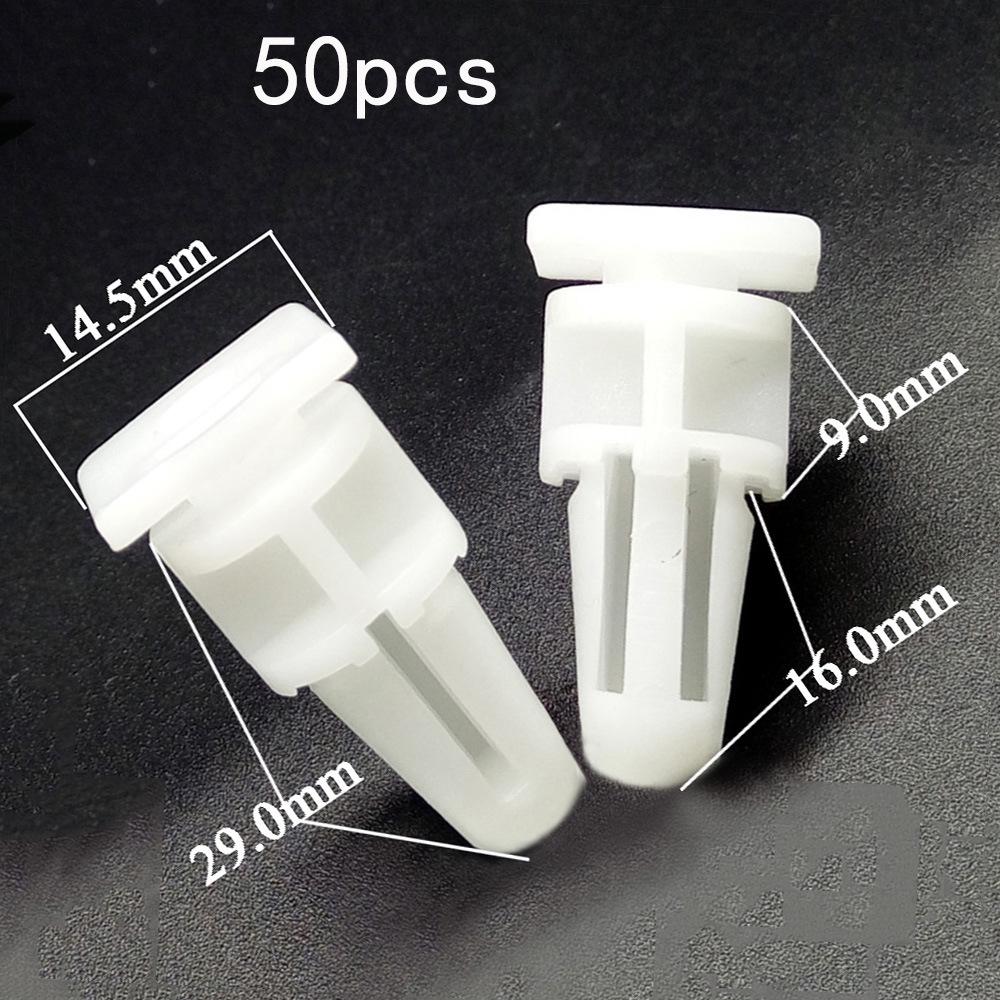 50pcs D82 Threshold Trim Clips for BMW 3 Series 320, 520, 523, 5 Series, 7 Series