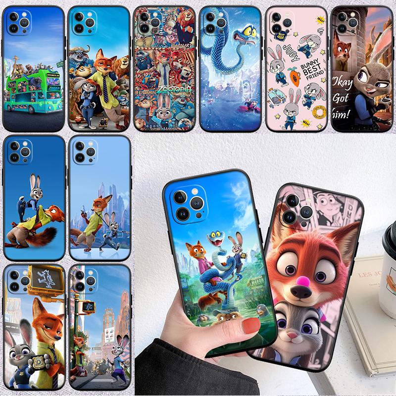 Zootopia Disney Новый высококачественный чехол-ракушка для Redmi Note 10 11 12 Pro Max 10S 10C 10T 11A 11S 12S 12C