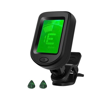 YCHIRO Клипсовый тюнер для гитары LCD Черный YC-01