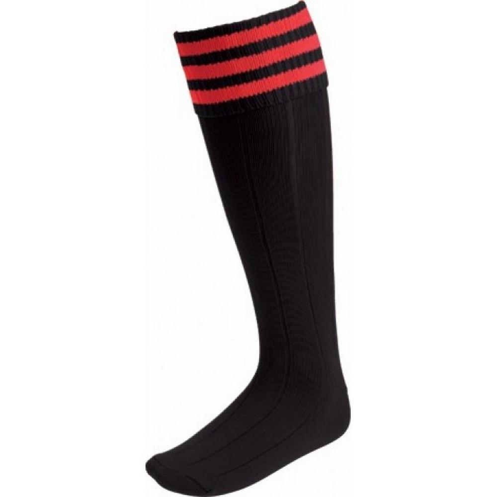 Euro Childrens/Kids Stripe Detail Football Socks