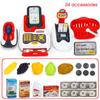 Supermarket Cash Register Set Pretend Play Educational Toys for Kids