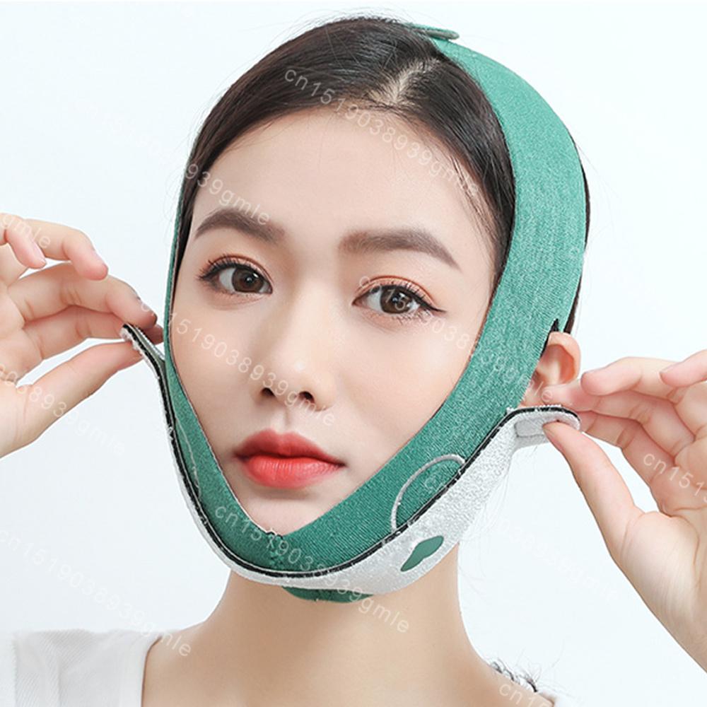 Face-Lift With Sleep Face V Shaper Facial Slimming Bandage Relaxation Shape Lift Reduce Double Chin Face Thining Band Massage