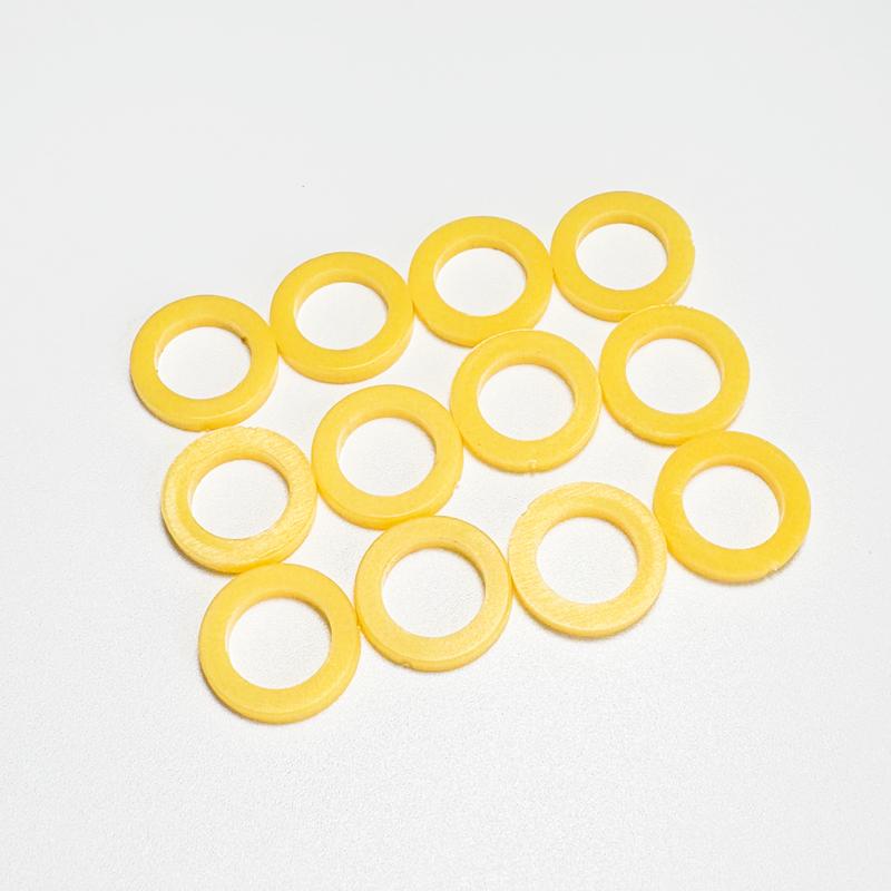 100pieces auto part plastic gasket ,washer for fuel injector 0280150558 replacemet (AY-P3009)