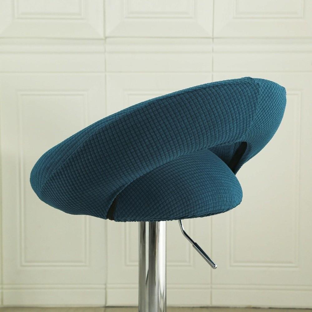 Breathable Bar Stool Covers Hollowed-out Design High-leg Chair Cover Bar Chair Counter Use