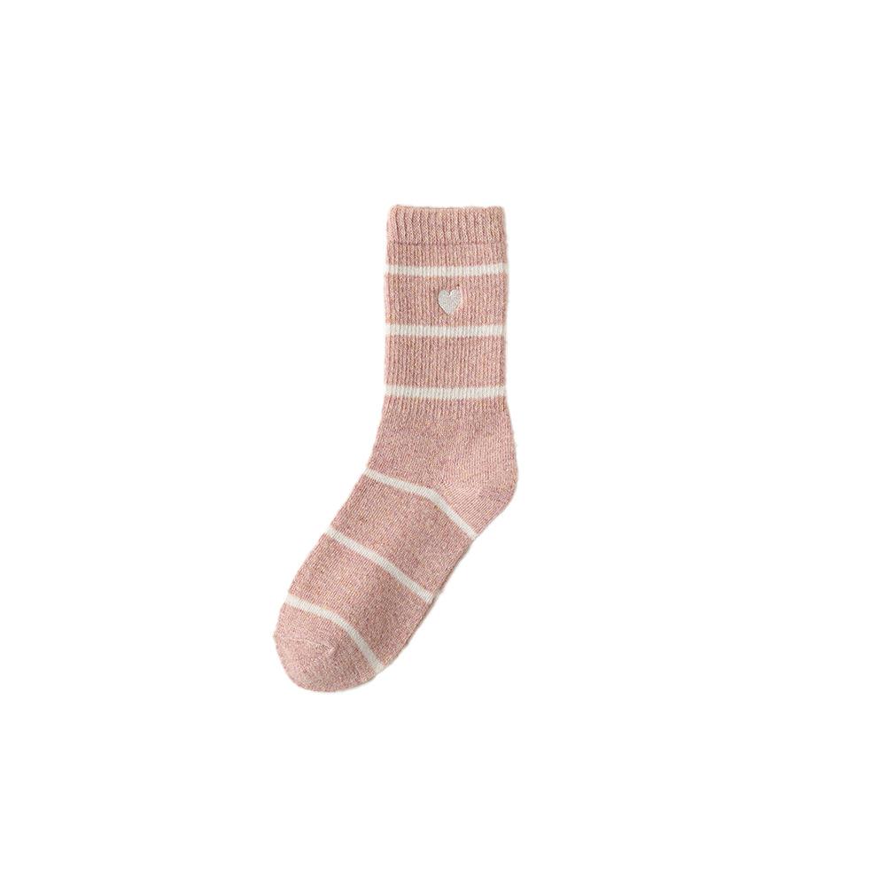 Wool Socks for Women's Autumn and Winter Thickened Warm Socks for Women's Feet Warm Sleep Thickened Cashmere Mid-calf Socks for Autumn and Winter