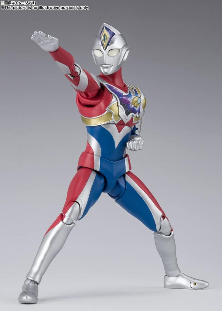 TAMASHII NATIONS Ultraman Decker Flash Type 150 мм окрашенная подвижная фигурка многоцветная SHFiguarts приблизительная. АБС и ПВХ