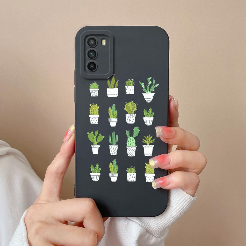 For Poco M3 Pro Case Cartoon Soft Liquid Silicone Full Coverage Anti Drop Phone Shell For Xiaomi Poco M 3 Pro M3Pro Bumper Funda