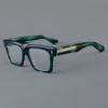 Top Quality Men Retro Square Glasses Frame Designer Acetate Optical Eyewear Reading Presbyopia Eyeglasses