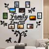 New DIY Family Picture Frame Tree Wall Stickers 3D Home Tree Wall Mirrors Photo Collage Picture Frame Stickers Home Decoration
