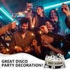 30 шт. Диско-шары Украшение для торта Диско-шар Центральный элемент для торта на день рождения Декор стола в стиле диско для вечеринки в стиле 1970-х