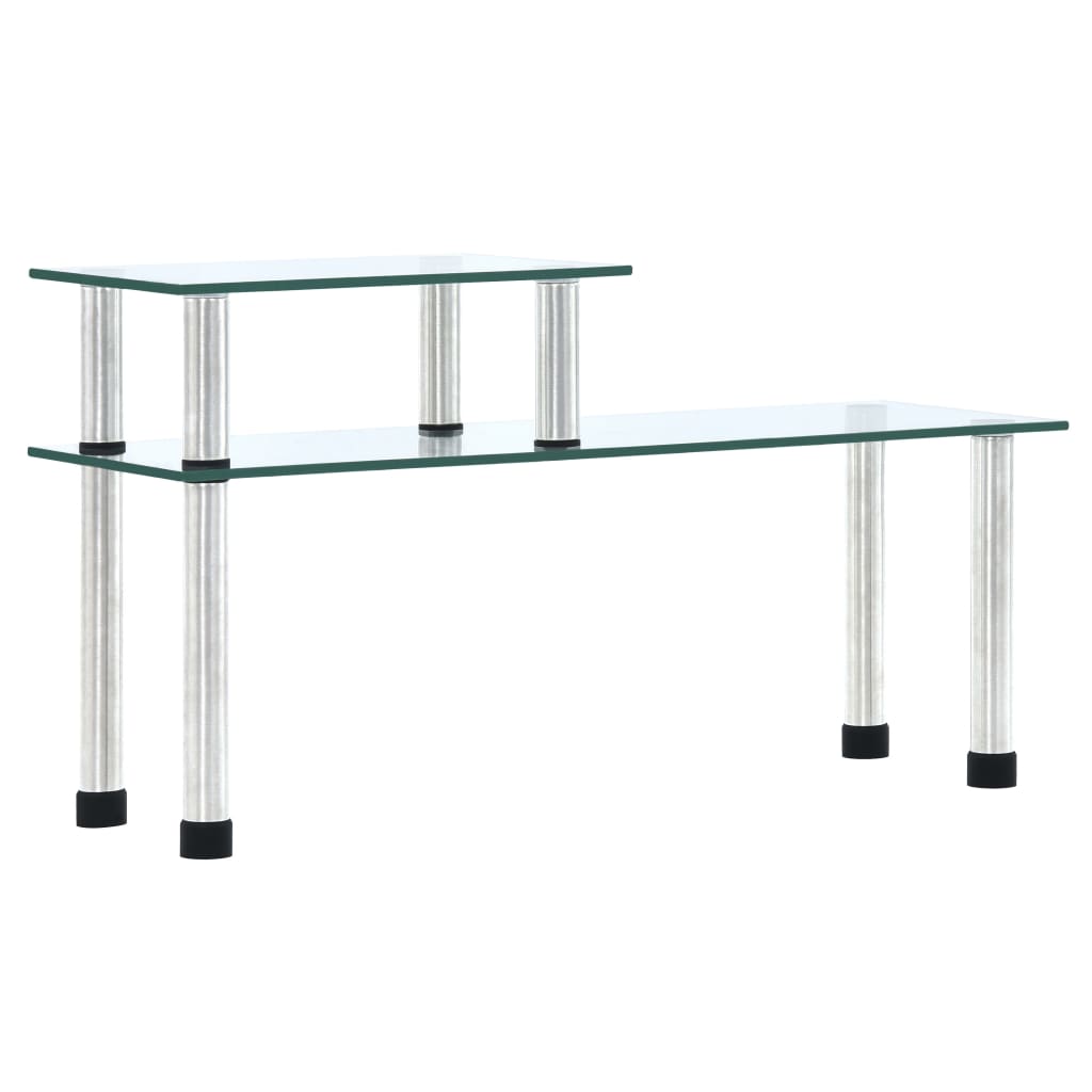 Kitchen Shelf Transparent 45 * 16 * 26 cm Tempered Glass