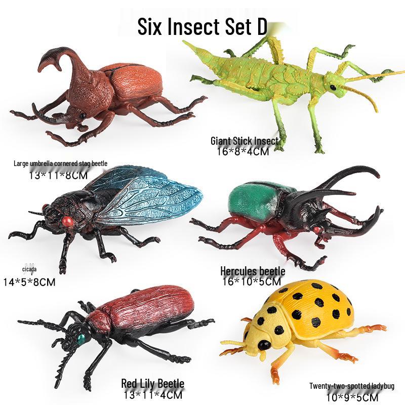Kids' Wild Animal Figures: Lion, Tiger, Cow, Goat, Rhino, Horse, Leopard, Elephant - Plastic Educational Toys