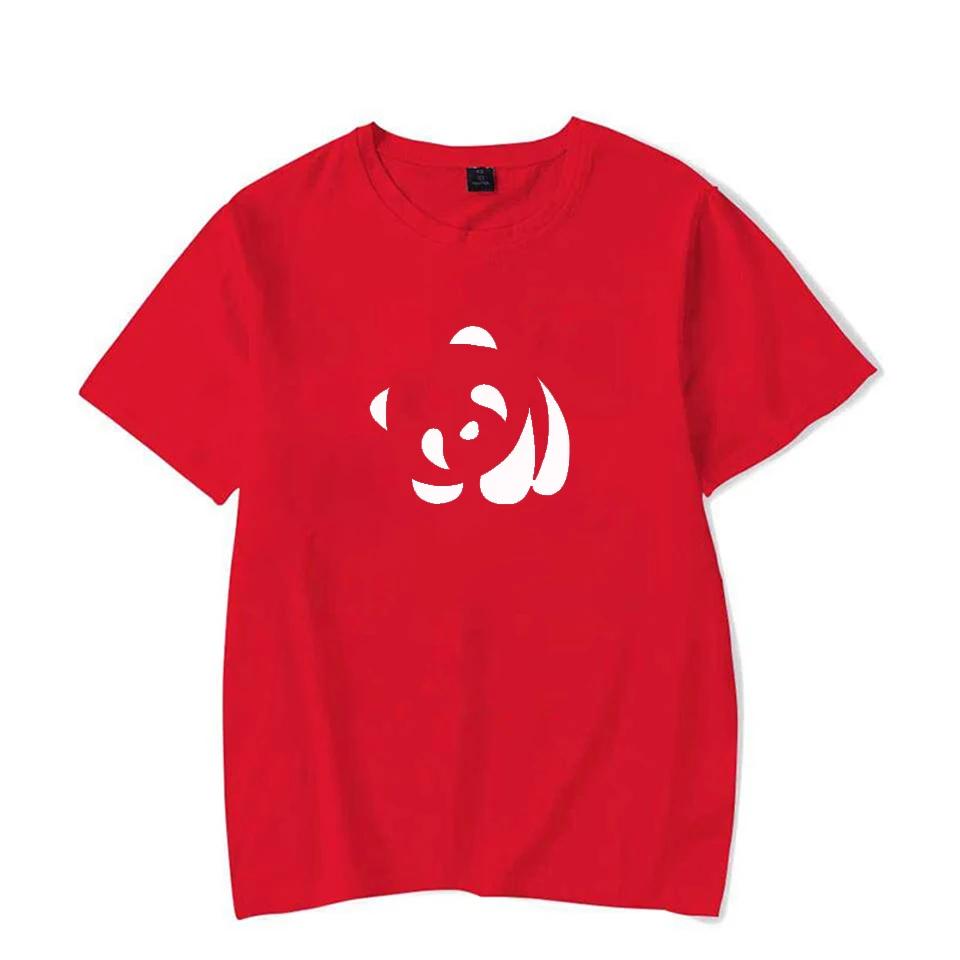 Camiseta Estampada Panda De Dibujos Animados Para Mujeres Camiseta Casual Hip Hop Harajuku Camiseta Relajada