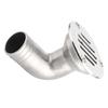 Marine Deck Drain 316 Stainless Steel 90 Degree Elbow Floor Drain 32mm for Boat Yacht