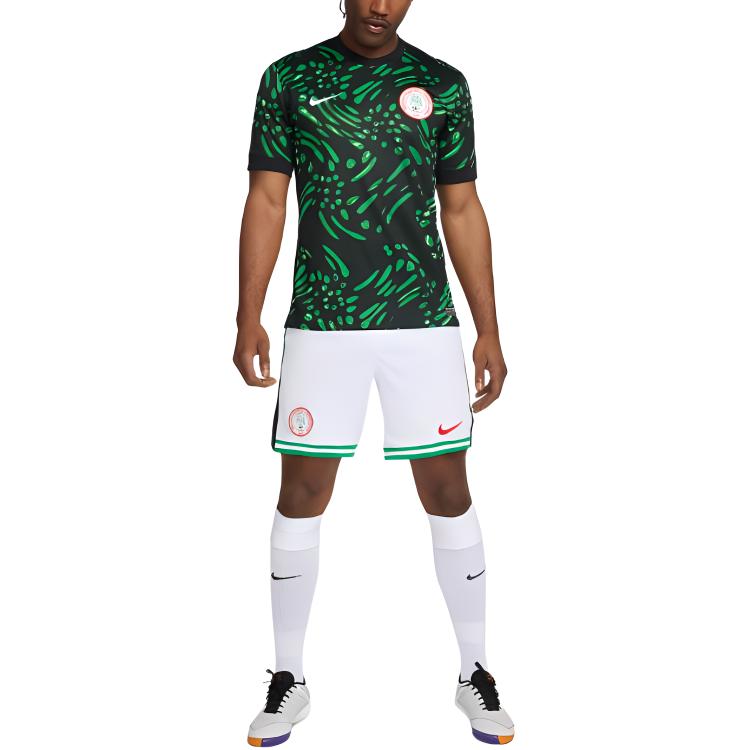 Nike Нигерия 2024 Стадион Выездная Мужская Nike Dri-FIT Футбольная Реплика Джерси FQ8847-010