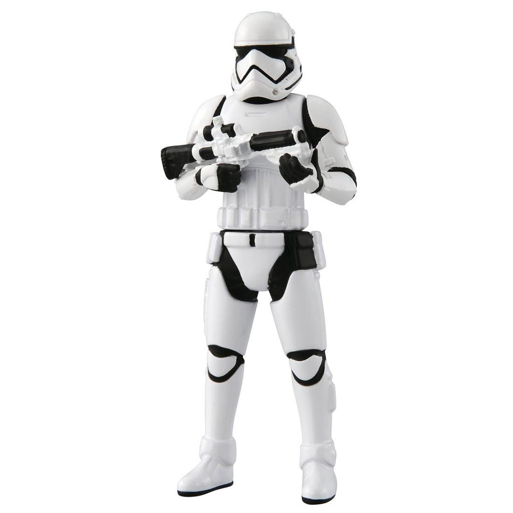 MetaColle Star Wars First Order Stormtrooper Last Height 78mm Painted Movable Figure #17 (The Jedi) Approx. Die-cast
