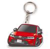 Центр Джип CIVIC TypeR 6-го поколения Автомобильный акриловый брелок Honda Лицензированный продукт, красная рамка