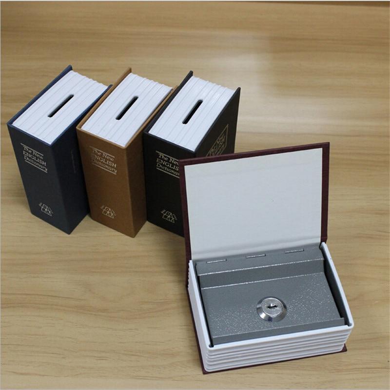 Словарь, мини-сейф, книга, деньги, скрытый секретный сейф, замок для хранения наличных денег, монет, ювелирные изделия, ключ, шкафчик для детей, подарки