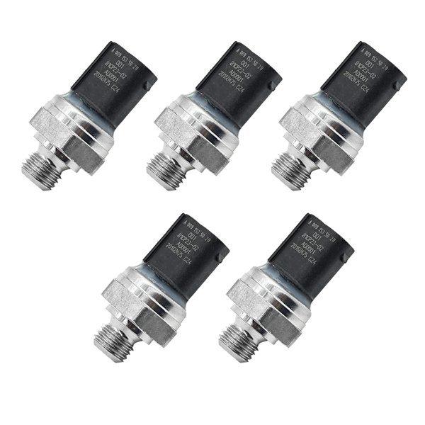 5-piece Set A0091535028 Exhaust Back Pressure Sensors for Mercedes-Benz Engines