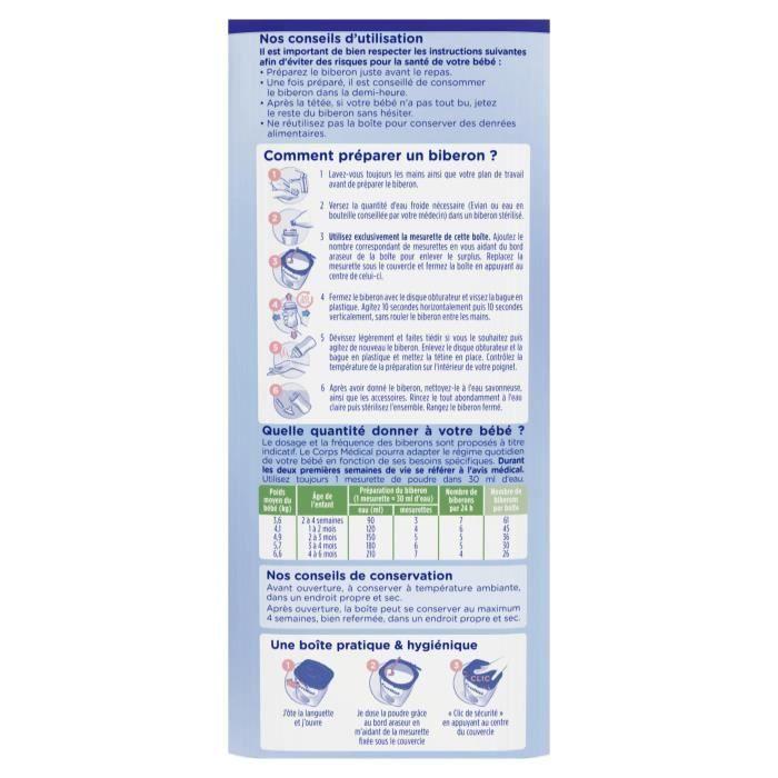 Gallia Calisma Bio 1er Age 800g