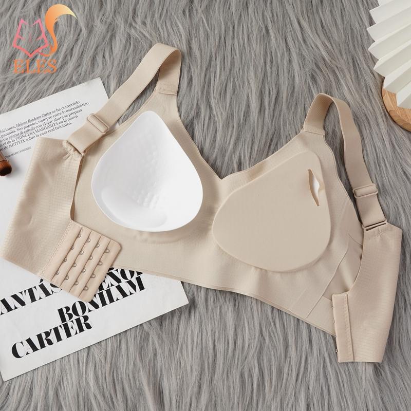 Бесшовные бюстгальтеры пуш-ап больших размеров, невидимый бюстгальтер для подъема для женщин, бюстгальтеры с полной чашкой