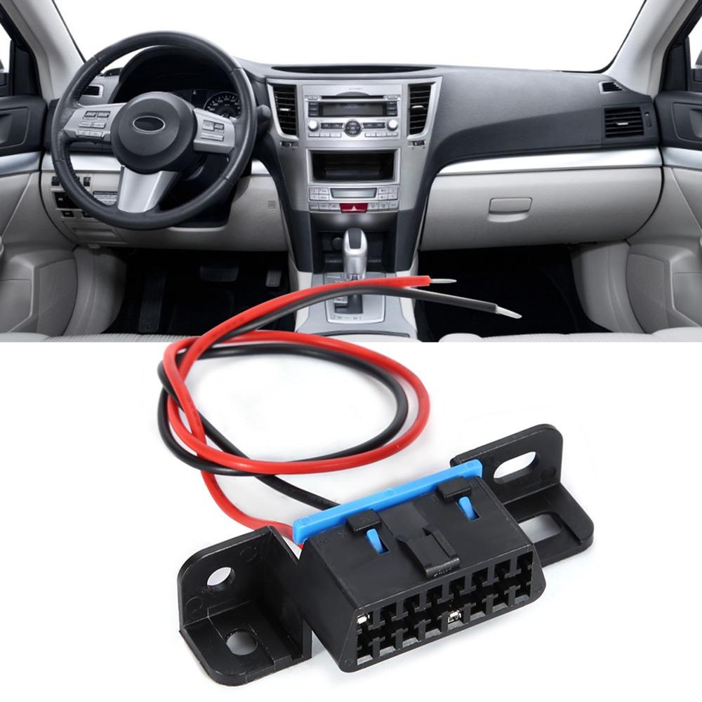 Pre-Soldered Lead Wires OBD2 Female Plug Female Connector OBD2 Diagnostic Cable Auto Shop
