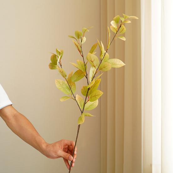 Декоративное искусственное растение без полива, не выцветает, цветочная композиция, имитация эвкалипта, реквизит для фотосъемки