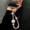 Anti-Lost Phone Hand Rope Hand-beaded Car Keychain Cute Bag Pendant