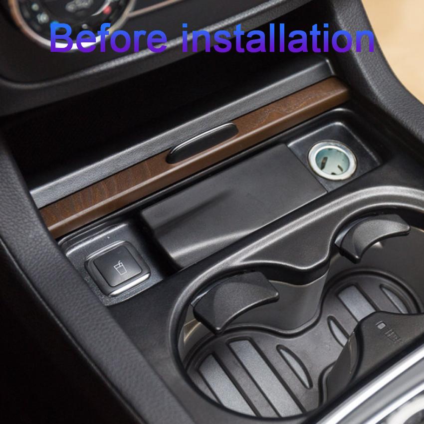 Автомобильные аксессуары Специальная встроенная беспроводная зарядная панель для телефона QI для Mercedes-Benz GL GLE GLS ML 2014 2015 2016 2017 2018 2019