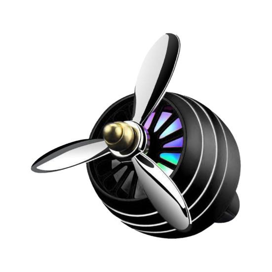 Автомобильные духи, простая установка, свежий аромат, форма пропеллера, автомобильный вентилятор, ароматерапия для автомобиля