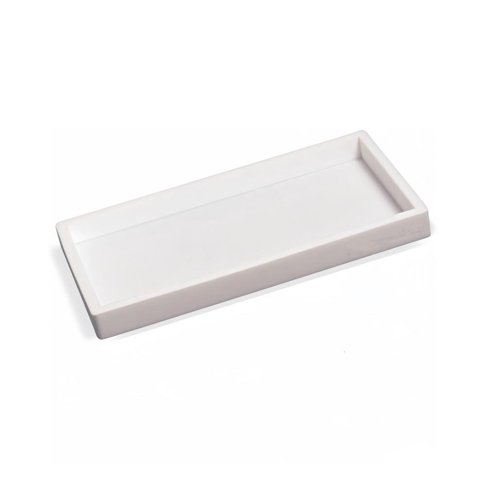 Shatterproof Silicone Storage Tray Thickened Soap Dispenser Tray Countertop