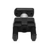 Guitar Wall Mount Stand ABS Metal Guitars Hook Holder for Ukulele 30 degrees  Rotation Protection
