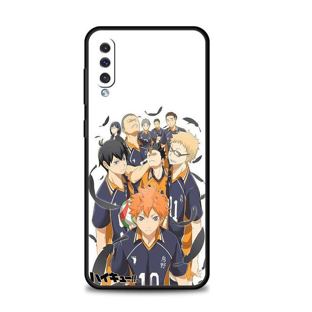 Полный чехол Haikyuu Hinata Attacks с аниме для Samsung Galaxy A30 A20e A20s M30s A70 A40 M31 A50 A10 A10s A10e M12 M33 M53