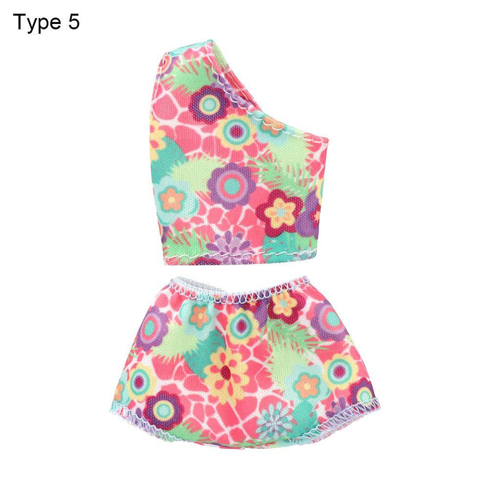 Пляжные наряды Игрушки для игрушек Одежда для кукольного домика Купальники Миниатюрные купальники для кукол-бикини