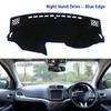 Для Dodge Journey JC Fiat Freemont 2009-2016 SRT RT Dashmats Аксессуары для стайлинга автомобилей Накладка на приборную панель Ковер солнцезащитный козырек