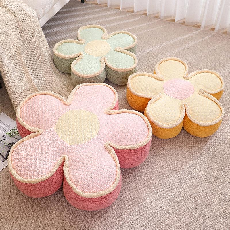 Cartoon Flower Petal Seat Cushion Home Sofa Pillow Cushion Girls Bedroom Balcony Tatami Futon Seat Cushion