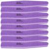 10Pcs Professional Nail Files Double Sided Diamond Shape Buffer Blocks Fine Grit Washable Manicure Pedicure Nail Polishing Files